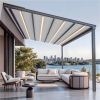 Süýşürilýän tentli pergola / Пергола с раздвижным тентом