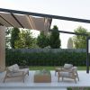 Süýşürilýän tentli pergola / Пергола с раздвижным тентом